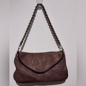 Genuine Leather Brown Envelope‎ Bag